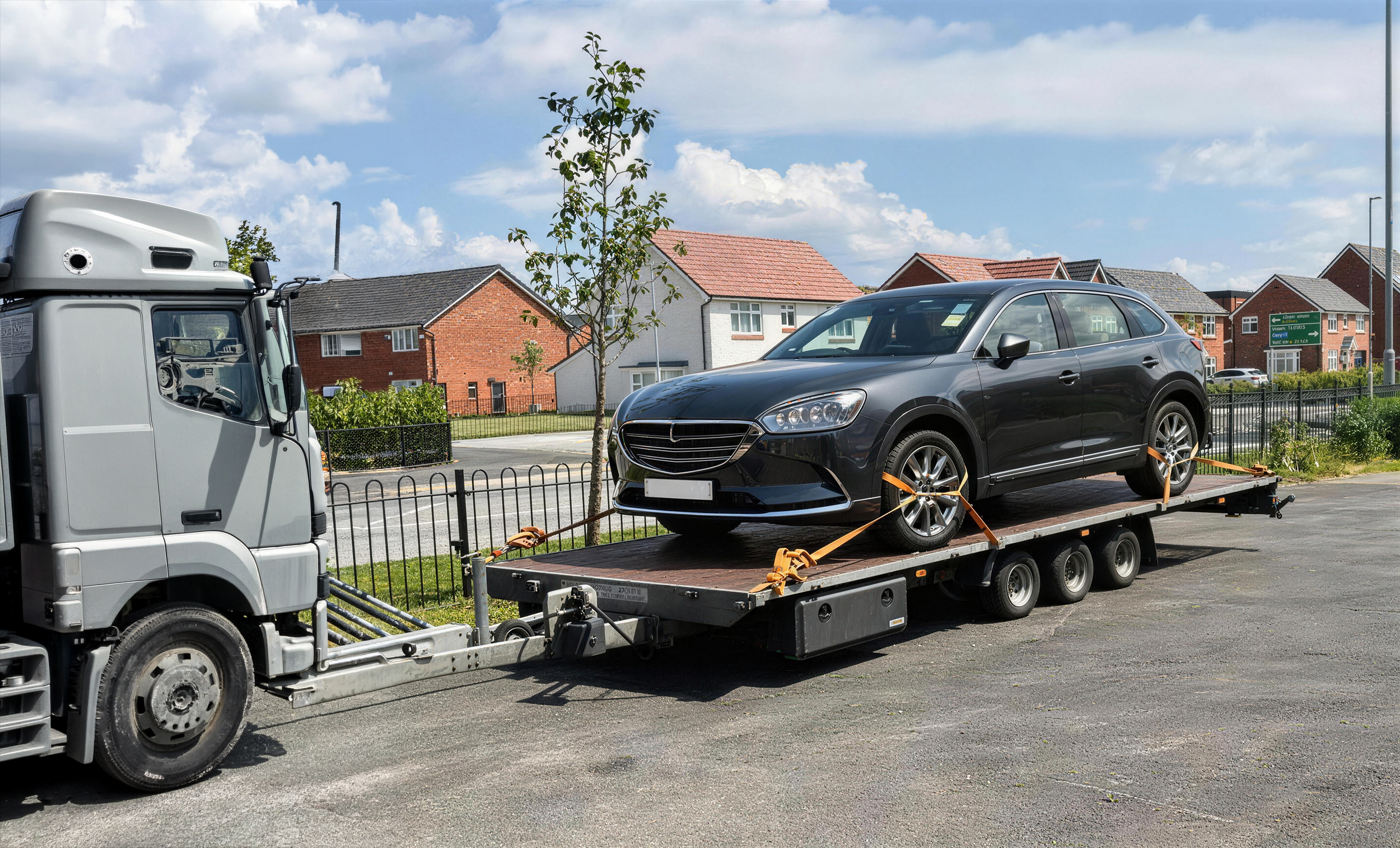 Overseas car shipping service